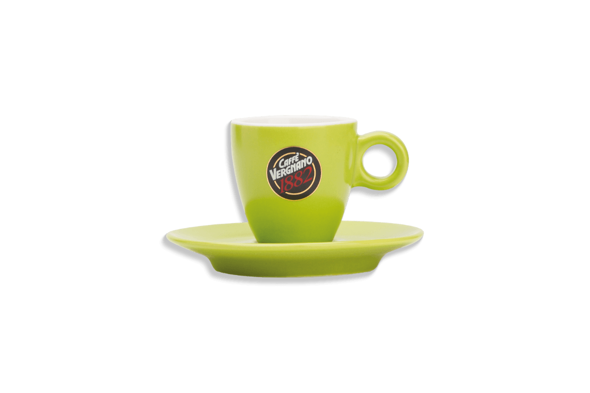 Set 6 Tazzine Caffè Vergnano Verdi