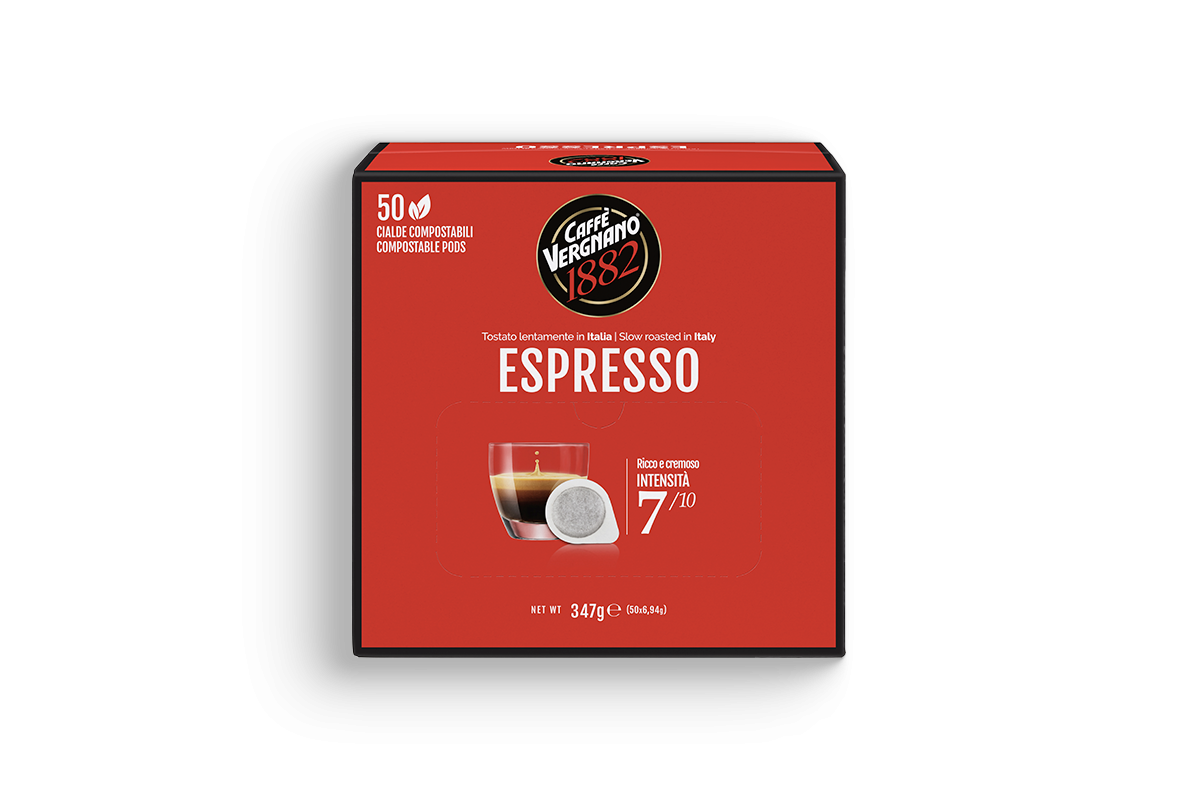 50 cialde Espresso Vergnano
