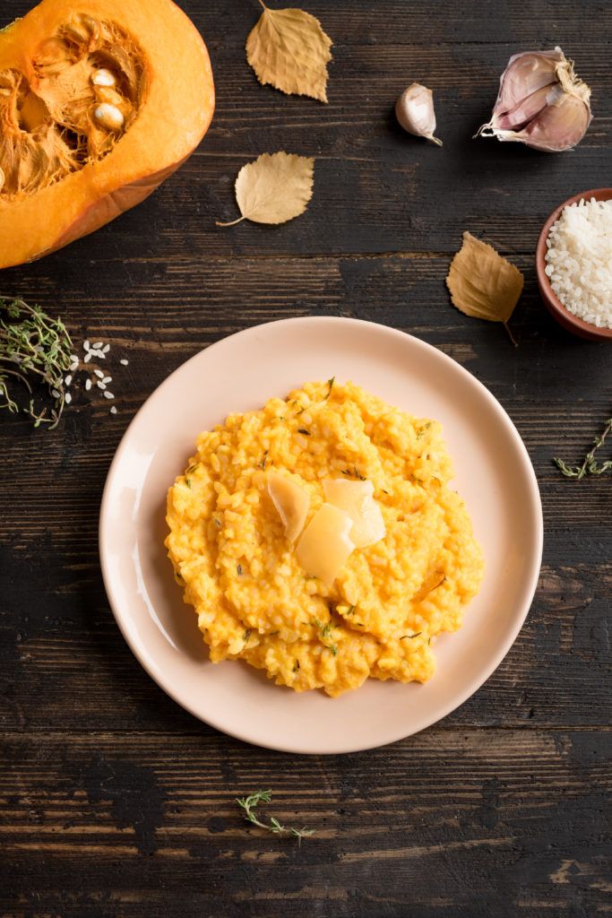 risotto zucca e caffè 
