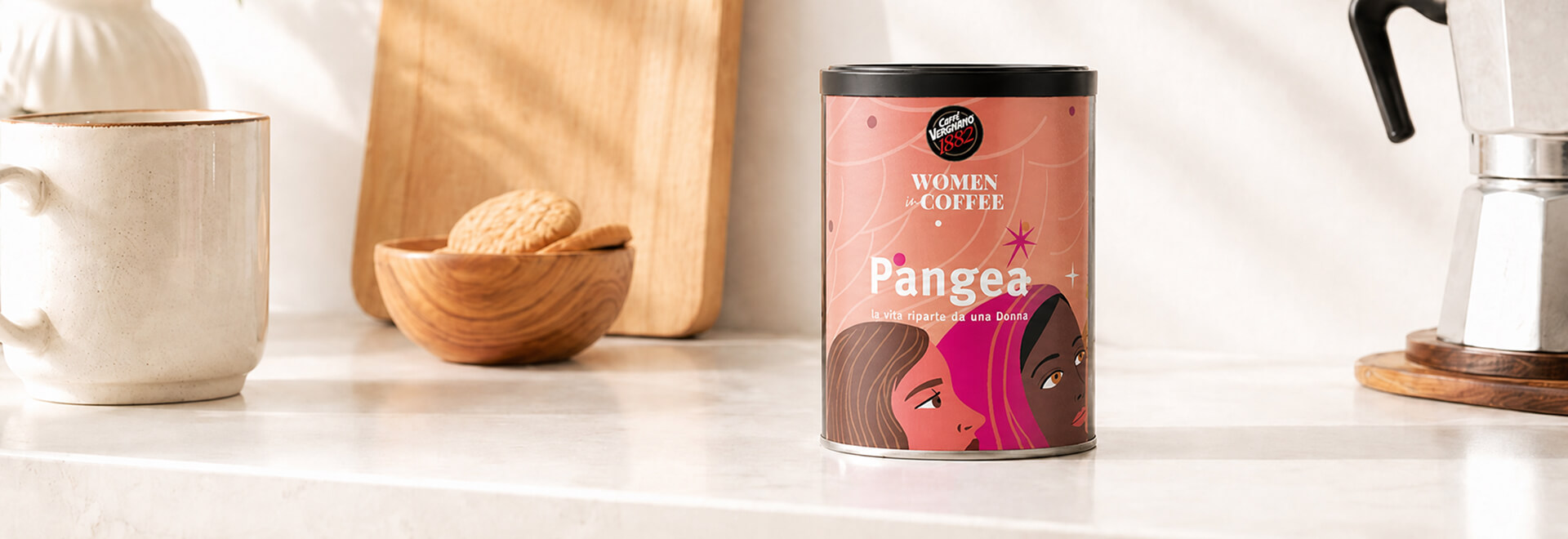 Lattina Caffè Vergnano Women in Coffee dedicata a Fondazione Pangea